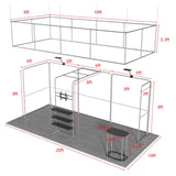 Trade Stand 6m (20x10ft) - Type B1