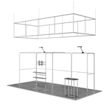 Trade Stand 6m (20x10ft) - Type B1