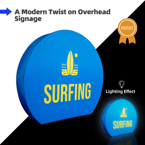 LED Illuminated Displays - 3D Circle