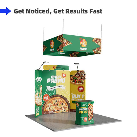 Magnetic Trade Stand 3m (10x10ft) - Type B2