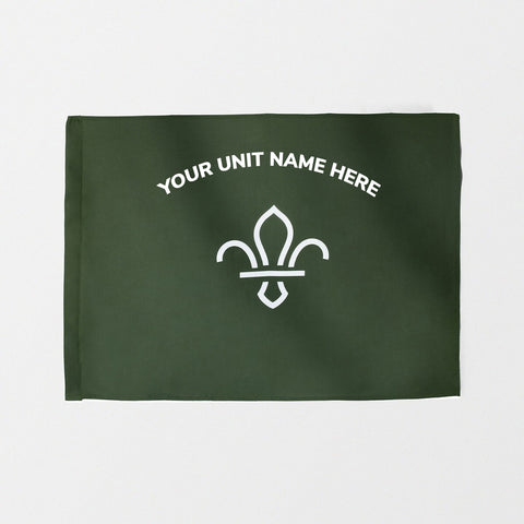 Explorer Scout Section Flag - New Branding