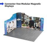 Custom Magnetic Banner Exhibition Stands