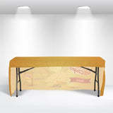 Table Cover - Fitted With Open Back