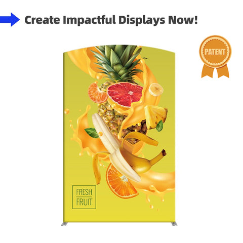 Free Standing Fabric Banner - Arch Top