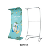 Free Standing Fabric Banner - Snake Shape