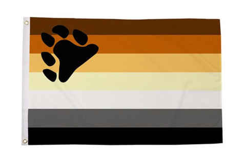 Pride Bear Flag