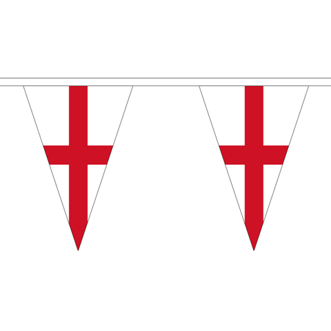 Triangular England Bunting