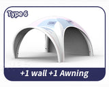 Inflatable X-Tent