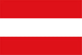 Austria (Civil) National Flag Printed Flags - United Flags And Flagstaffs