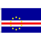 Cape Verde National Flag - Budget 5 x 3 feet Flags - United Flags And Flagstaffs