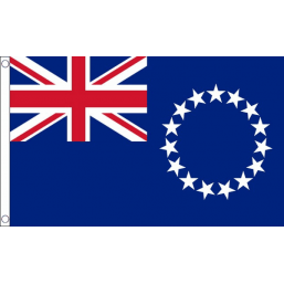 Cook Islands National Flag - Budget 5 x 3 feet Flags - United Flags And Flagstaffs