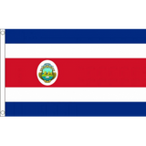 Costa Rica (State) National Flag - Budget 5 x 3 feet Flags - United Flags And Flagstaffs