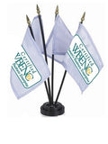 Custom Printed Table Flags Flags - United Flags And Flagstaffs