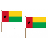 Guinea Bissau Fabric National Hand Waving Flag Flags - United Flags And Flagstaffs