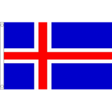 Iceland National Flag - Budget 5 x 3 feet Flags - United Flags And Flagstaffs