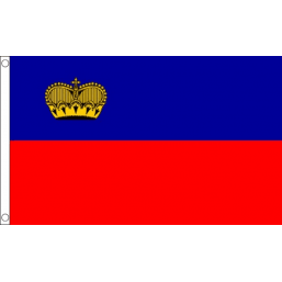 Liechtenstein National Flag - Budget 5 x 3 feet Flags - United Flags And Flagstaffs