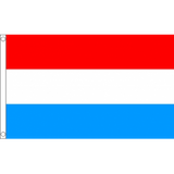 Luxembourg National Flag - Budget 5 x 3 feet Flags - United Flags And Flagstaffs