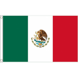 Mexico National Flag - Budget 5 x 3 feet Flags - United Flags And Flagstaffs