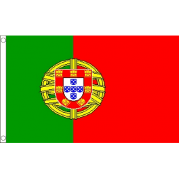 Portugal National Flag - Budget 5 x 3 feet Flags - United Flags And Flagstaffs