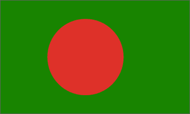 Bangladesh National Flag Sewn Flags - United Flags And Flagstaffs