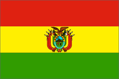 Bolivia (State) National Flag Printed Flags - United Flags And Flagstaffs