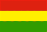 Bolivia (Civil) National Flag Printed Flags - United Flags And Flagstaffs