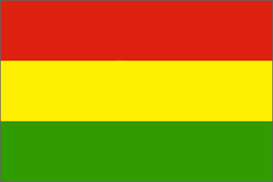 Bolivia (Civil) National Flag Printed Flags - United Flags And Flagstaffs