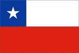 Chile National Flag Printed Flags - United Flags And Flagstaffs