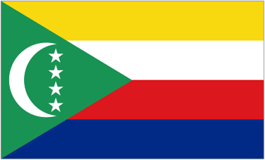 Comoros Island National Flag Printed Flags - United Flags And Flagstaffs