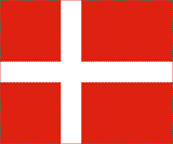 Denmark National Flag Printed Flags - United Flags And Flagstaffs