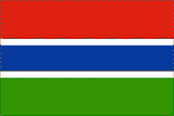 Gambia National Flag Printed Flags - United Flags And Flagstaffs