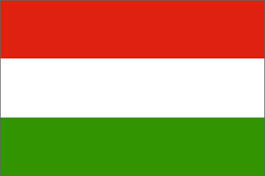Hungary National Flag Printed Flags - United Flags And Flagstaffs