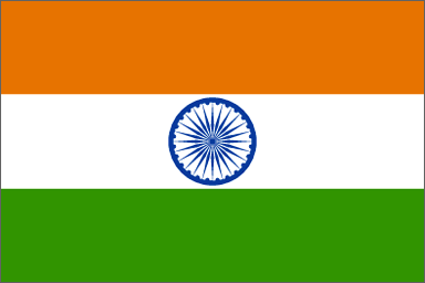 India National Flag Sewn Flags - United Flags And Flagstaffs