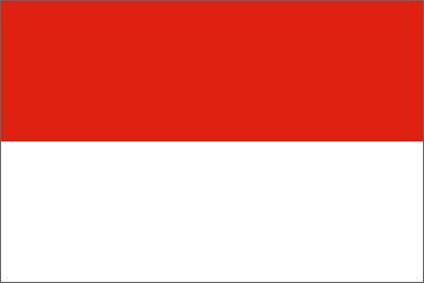 Indonesia National Flag Sewn Flags - United Flags And Flagstaffs