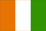 Ivory Coast National Flag Printed Flags - United Flags And Flagstaffs