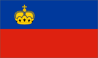 Liechtenstein National Flag Printed Flags - United Flags And Flagstaffs