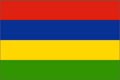 Mauritius National Flag Sewn Flags - United Flags And Flagstaffs