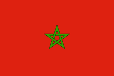 Morocco National Flag Printed Flags - United Flags And Flagstaffs