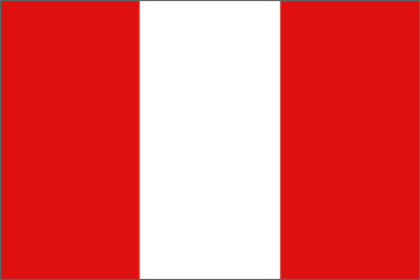 Peru (Civil) National Flag Printed Flags - United Flags And Flagstaffs