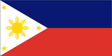 Phillipines National Flag Printed Flags - United Flags And Flagstaffs