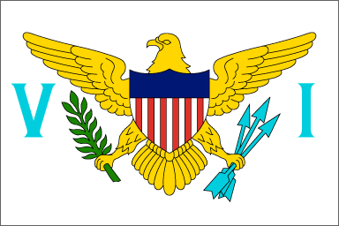 United States Virgin Islands National Flag Printed Flags - United Flags And Flagstaffs